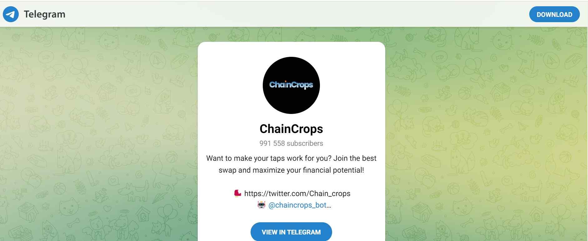 ChainCrops