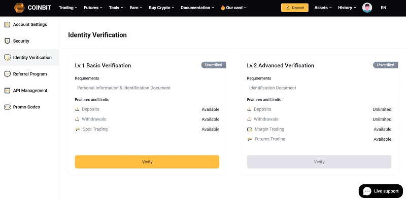Coinbit Exchange