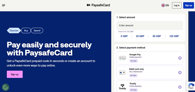 PaySafeCard