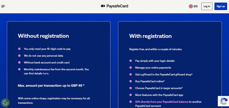 PaySafeCard