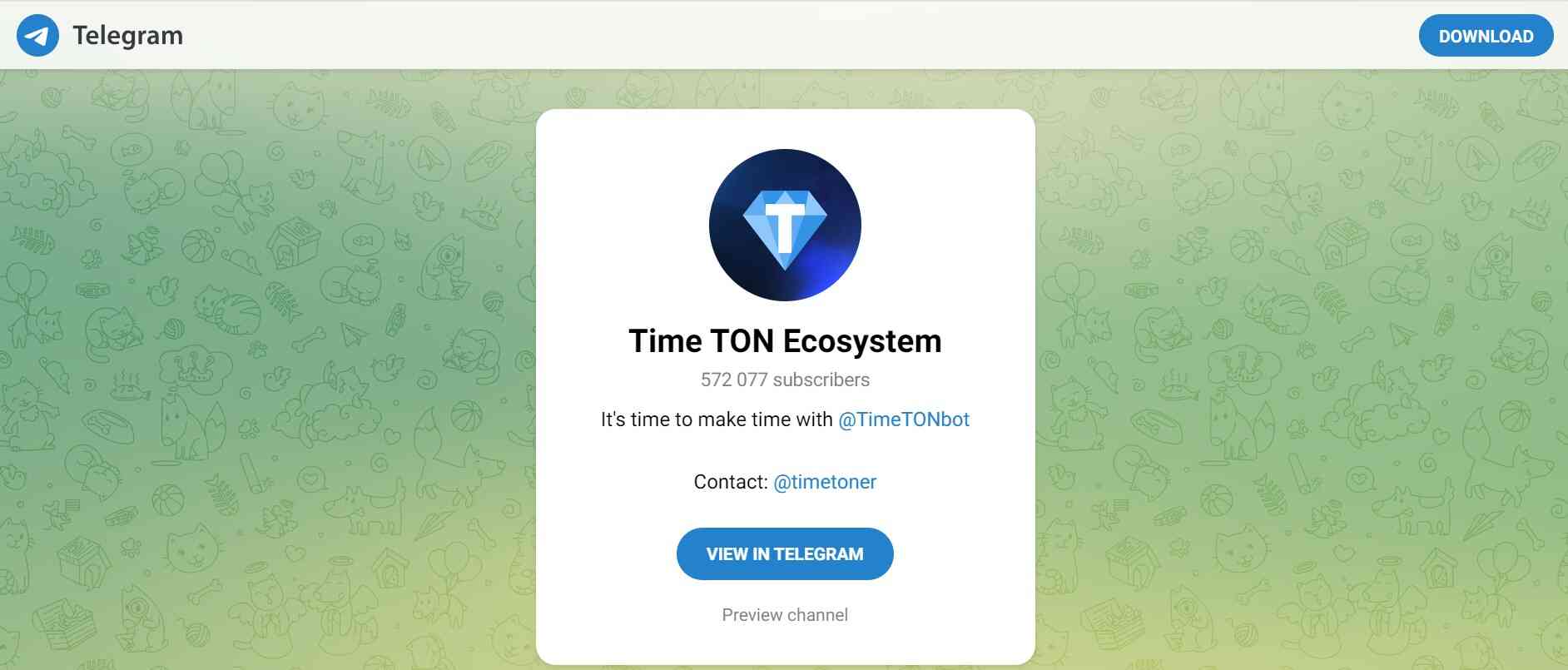 Time TON Ecosystem