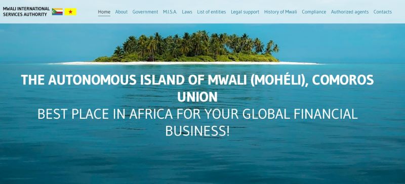 Mwali International Services Authority