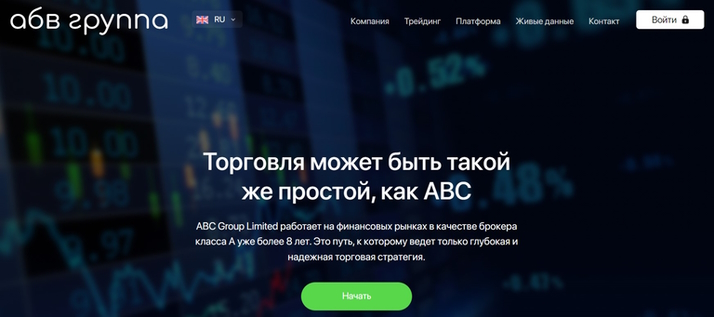 Липовый брокер ABC Group обманывает трейдеров, воруя депозиты и имитируя сделки. Можно ли вывести деньги из лохотрона?