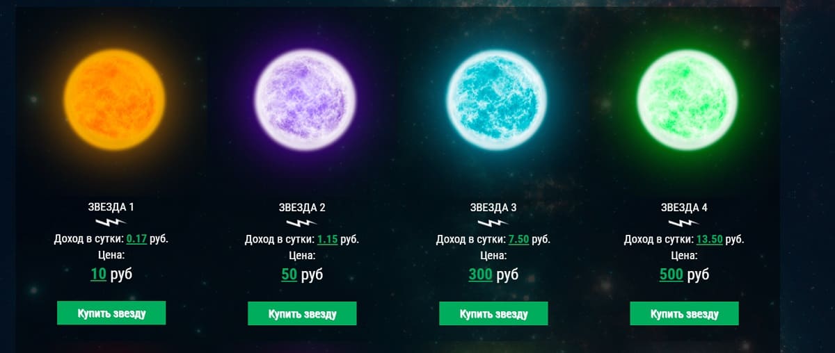 COSMOSTAR: никакого дохода получить не удастся